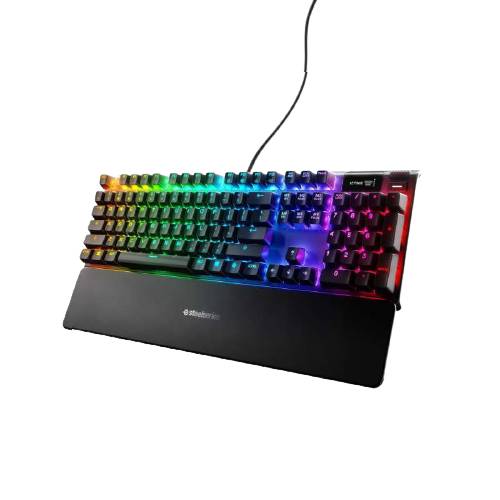 SteelSeries Apex 7 Blue Switch Gaming Keyboard (Mechanical RGB with LED)